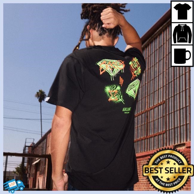 Arcane Merch Billionaire Boys Club Arcane Tuff Tuff Shirt Riot Games Arcane