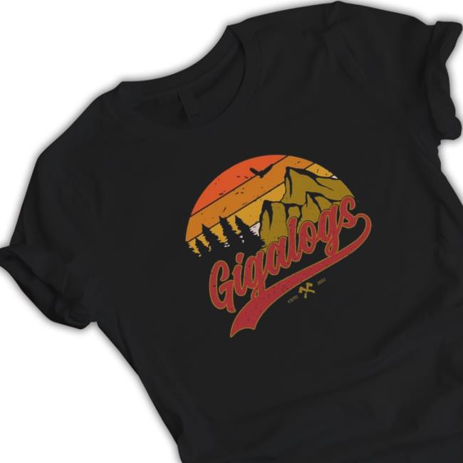 Official Gigalogs Sunset Estd 2022 Shirt Gigalogs Sunset Estd 2022 Shirts