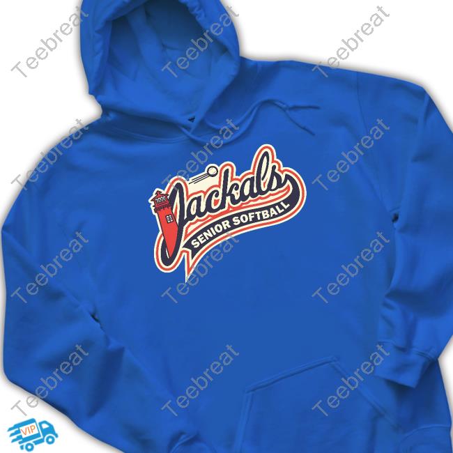 Official Bob Does Sports Merch Jupiter Jackals Senior Softball T-Shirt
