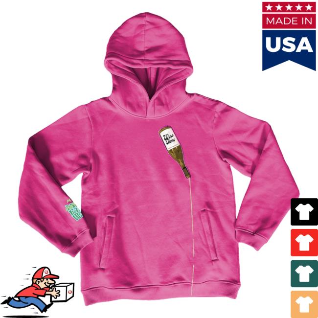 Official Mr Eatwell Clothing Winesuit Hooded Sweatshirt V2.0 In Dragonfruit Mreatwell