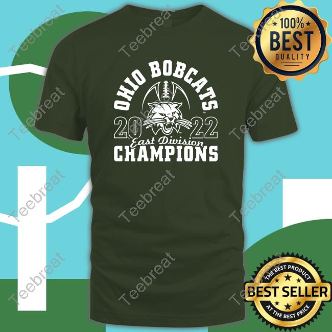Bobcats 2022 East Division Champions TShirts