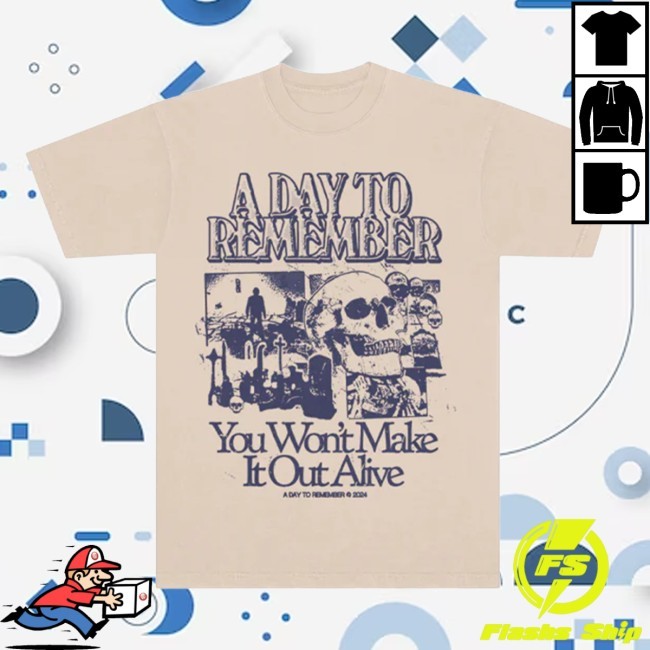 ADTR Merch Mr. Highway New Tee A Day To Remember