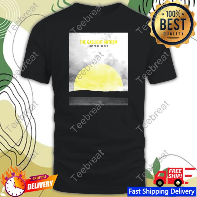 The Gaslight Anthem Merch The Gaslight Anthem History Books Tee Merchcentral
