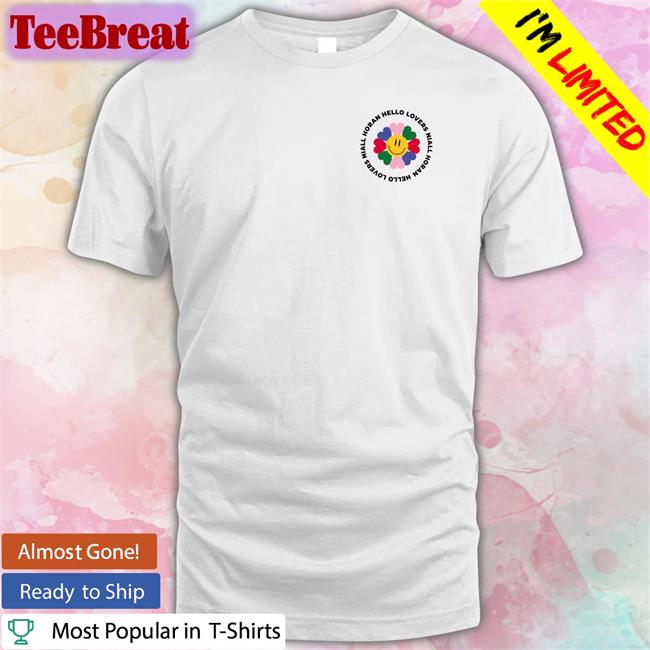 Nall Horan Merch Niall Horan Hello Lovers T Shirt