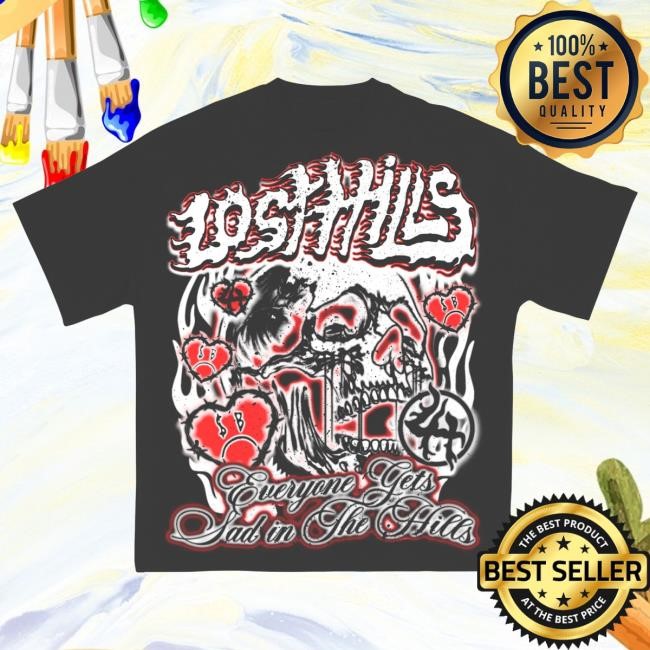 Official Sad Boyz Merch Store LHSBTEE009 - BLACK WASH T Shirt