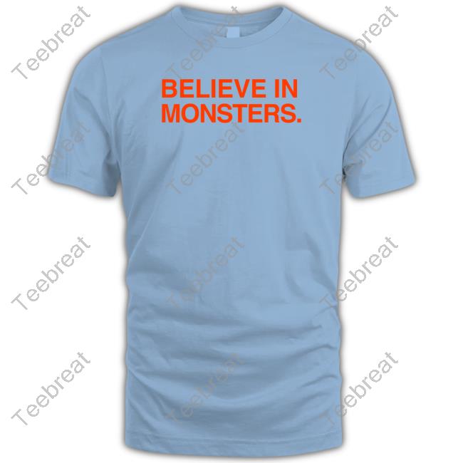 Official Obvious Shirts Believe In Monsters Tee Shirt