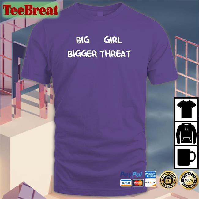 Big Bigger Girl Threat Sweatshirt Nerdyreindeer