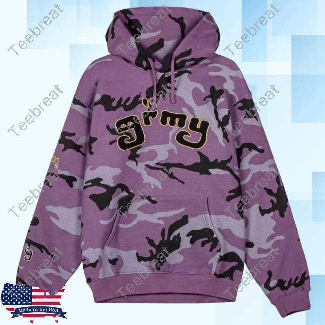 Official Grimey All Over Print Tusker Temple Vintage Crewneck Sweatshirt Purple