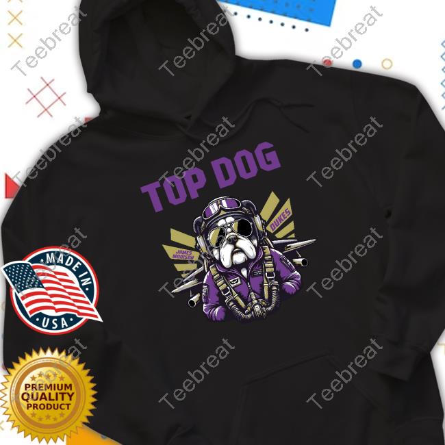 Official College Dropouts Merch Jmu Top Dog Bowl Shirt