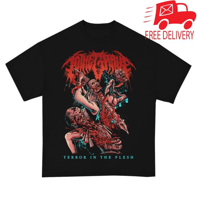 Official To The Grave Rising Merch To The Grave - Yoru Terror In The Flesh Tshirt Risingmerch