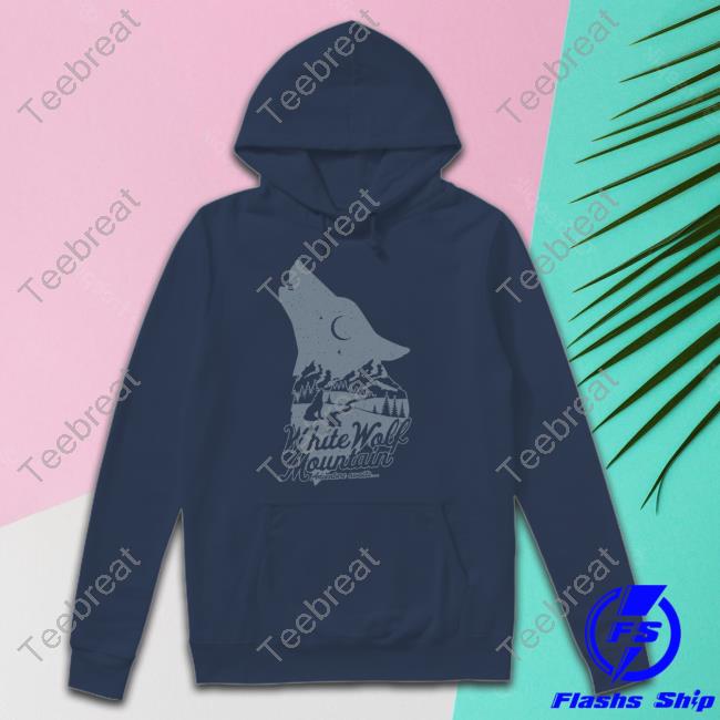 Runescape Merch White Wolf Mountain Crewneck Sweatshirt Runescape