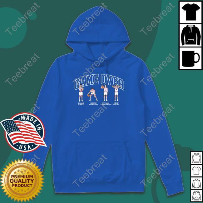 The Indiana Nil Store Game Over Shaan Burke Hogan Orbaugh Nathan Childress Mike Shipp Long Sleeve Indiana The Indiana Nil Store Game Over Shaan Burke Hogan Orbaugh Nathan Childress Mike Shipp Shirts Indiana