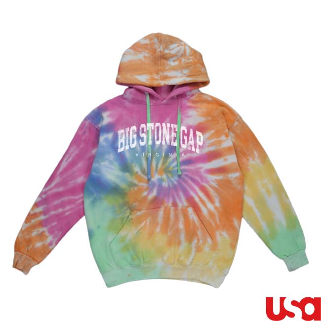 Official Hometown Apparel Clothing Merch Big Stone Gap Virginia Urban Vibe Tie-Dye Crewneck Tie Dye Eternity
