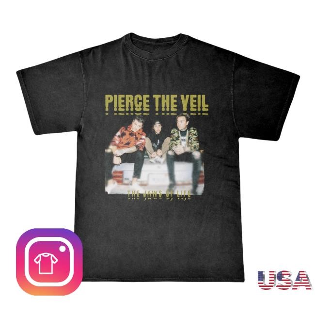 Pierce The Veil - "Jaws Photo" Tee - Pierce The Veil Official