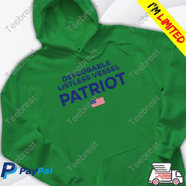 Official Deplorable Listless Vessel Patriot T Shirt