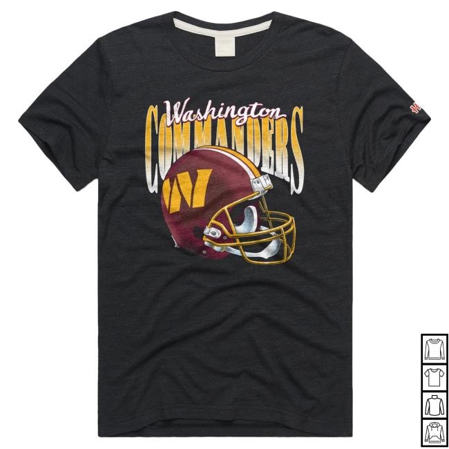 Washington Commanders Gradient Helmet Tee Homage | Washington Commanders Official | NFL Football