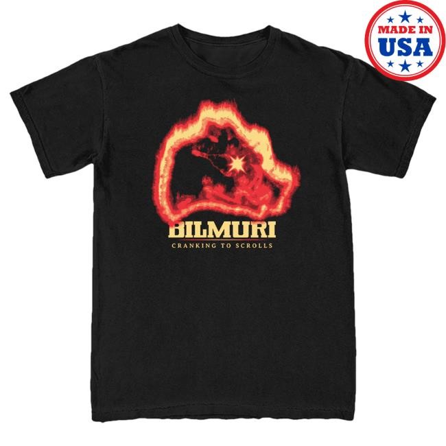 Bilmuri Cranker Scrolls New Shirt | Bilmuri Official Merch Store