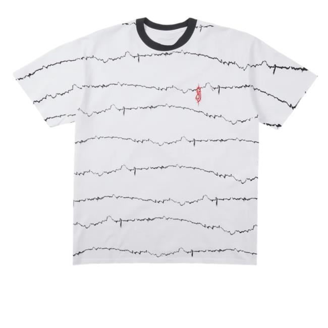 Official Slipknot Merch All Over Print Ringer T-Shirt