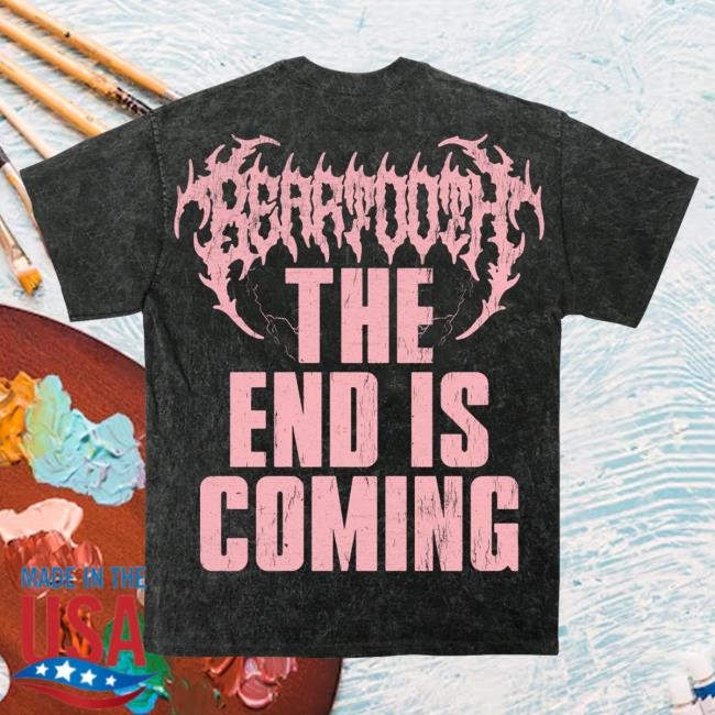 Beartooth - The End Is Coming Dye New T-Shirt Beartooth Store Merch