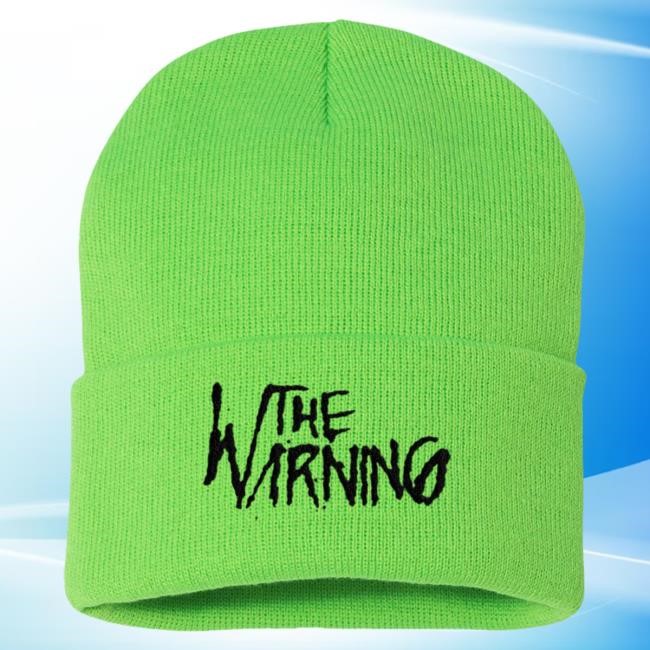 Official The Warning Merch Store The Warning Fluorescent Beanie CapThe Warning Clothing Shop