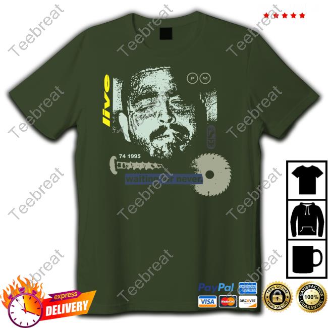 Post Malone Merch Waiting For Never Shirt