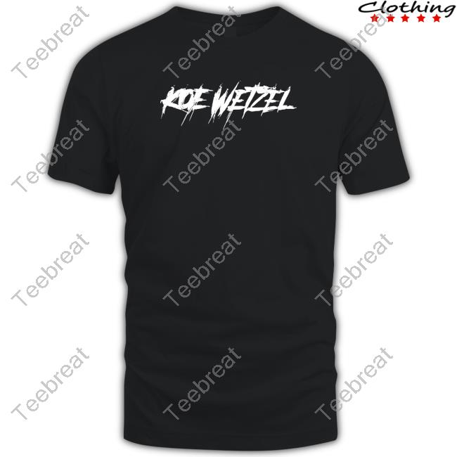 Koe Wetzel Merch Black Script Shirt