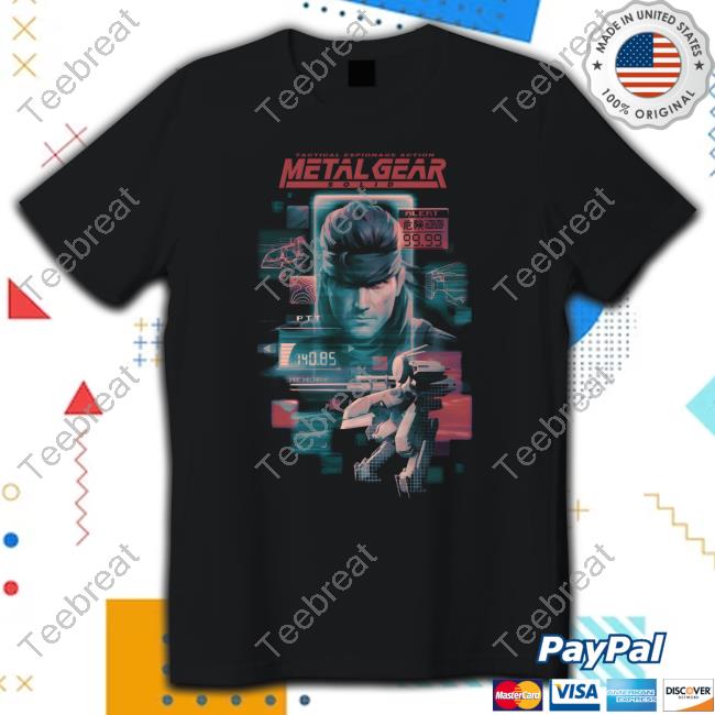 Fan Gamer Metal Gear Solid T Shirt