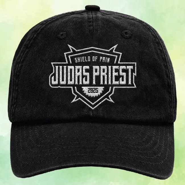 Official Judas Priest Merch Shield of pain Cap