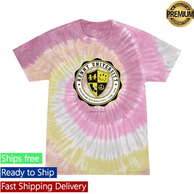 Official Hunny The Band Shop Hunny University Tie Dye Tees