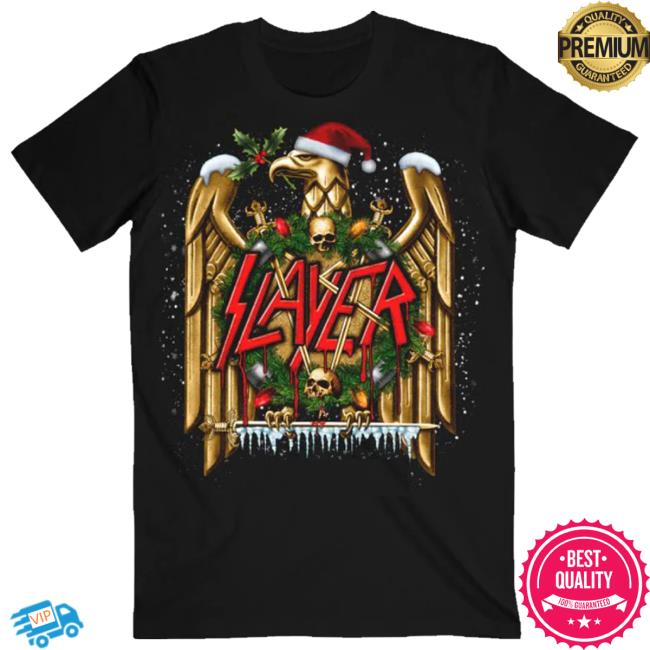 Official Slayer Merch Store Holiday Eagle Tee