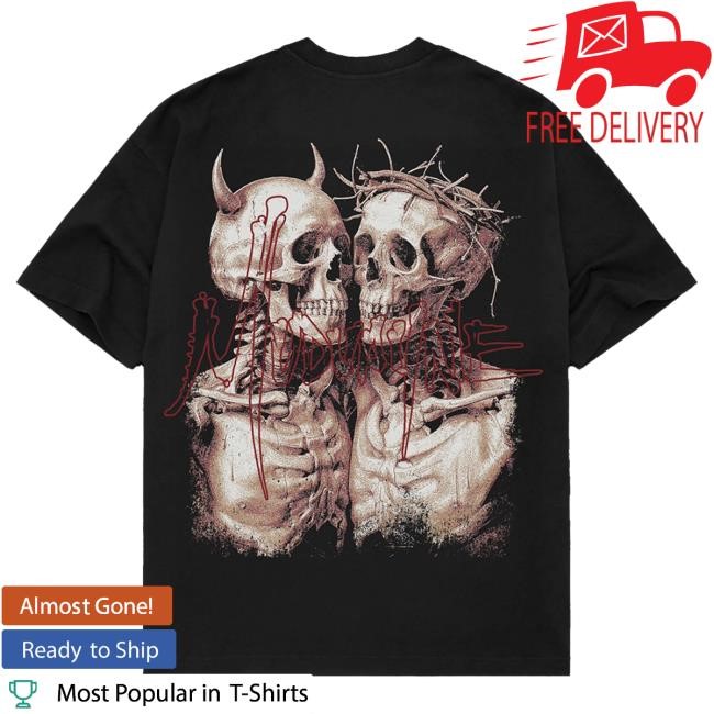 Official Mudvayne Merch Mud Vayne Horns & Thorns Tshirt