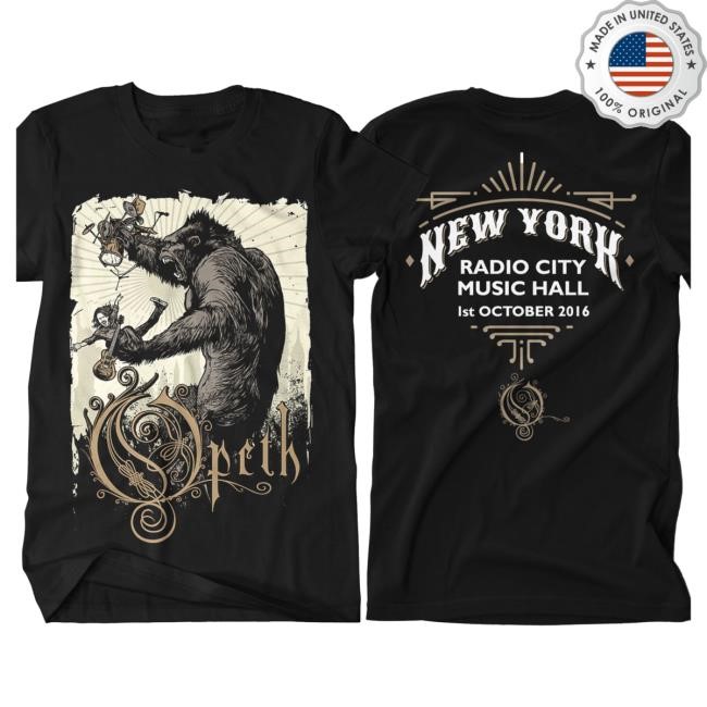 Official Opeth Merch Opeth - 'New York' Top Shirt