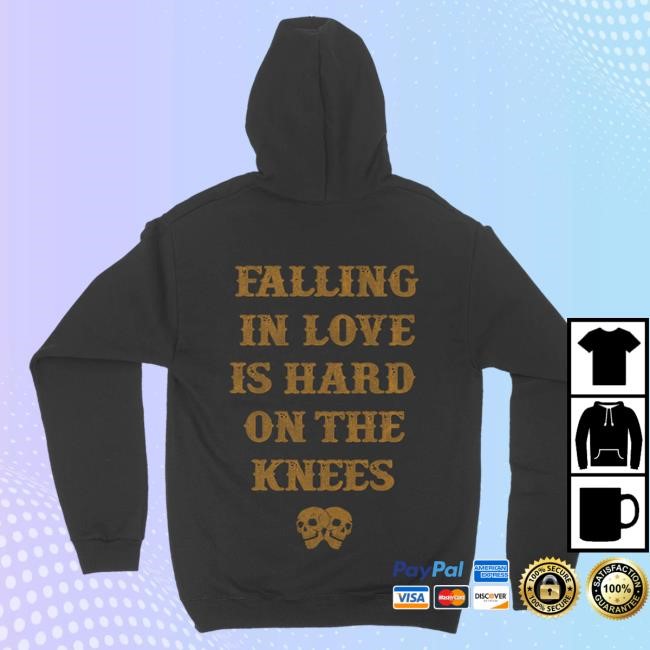 Official Aerosmith Merch Store Hard On The Knees Hoodies