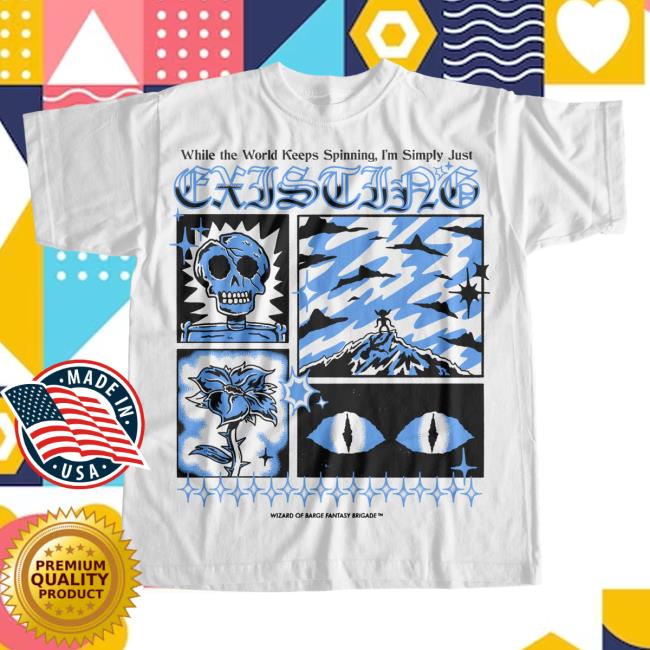 Official Wizard Of Barge Just Existing Shirt Wizardofbarge