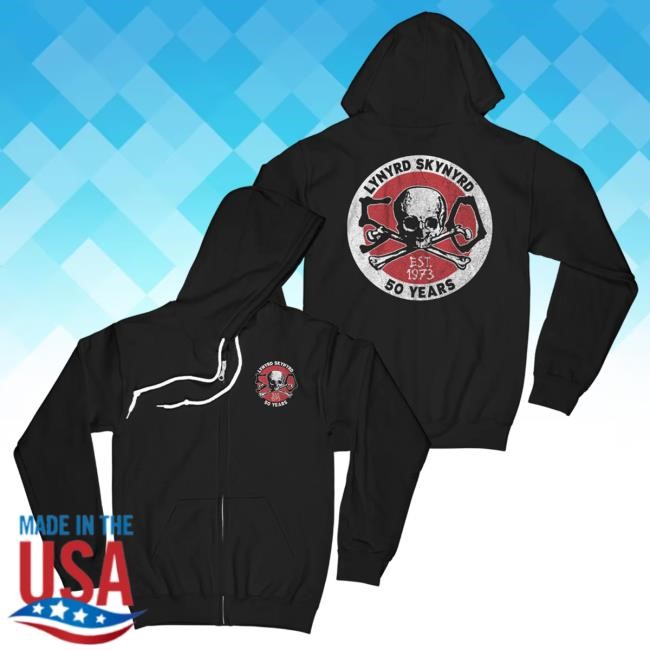 50 Years Zip Up Hoodie – Lynyrd Skynyrd Store