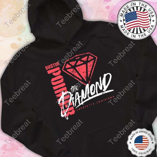 Parish Ink Store Dustin Poirier The Diamond Lafayette Louisiana Hooded Sweatshirt