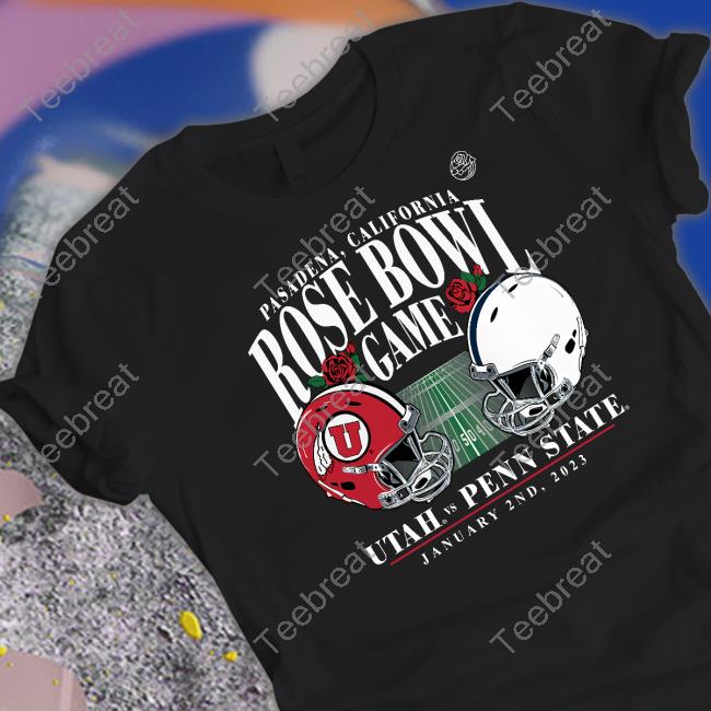 Penn State Nittany Lions vs. Utah Utes Fanatics Branded 2023 Rose Bowl Matchup Old School T Shirt