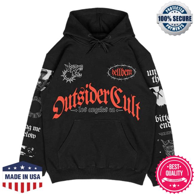 Outsider Apparel Merch Hellbent Los Angeles Ca Sweatshirt