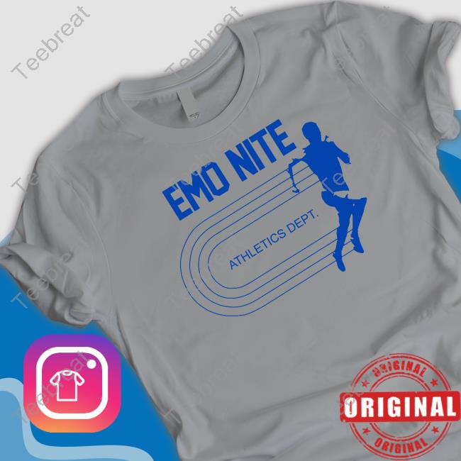 Official Emo Nite Merch Emo Nite Athletics Dept T Shirts