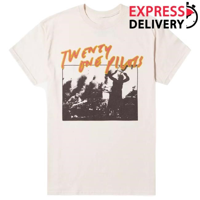 Twenty One Pilots Live Photo Short Sleeve Shirt
