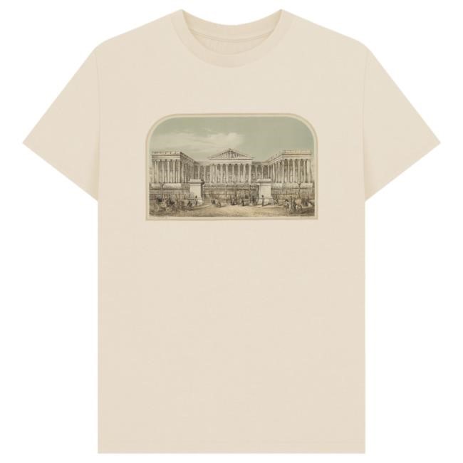 British Museum Unisex Shirts, Oat British Museum Store Shop Official Store Shop