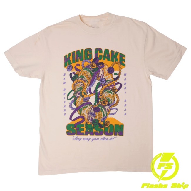 Dirtycoast King Cake Season New T-Shirt