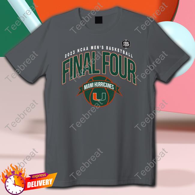 Official Ncaa Miami Hurricanes 2023 Ncaa Final Four Retro Shirt