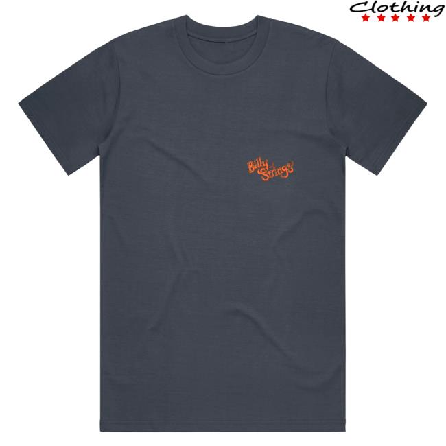 Official Billy Strings Merch Store Shop Billy Strings Hammer Bridge Tshirt (Matt Cliff)