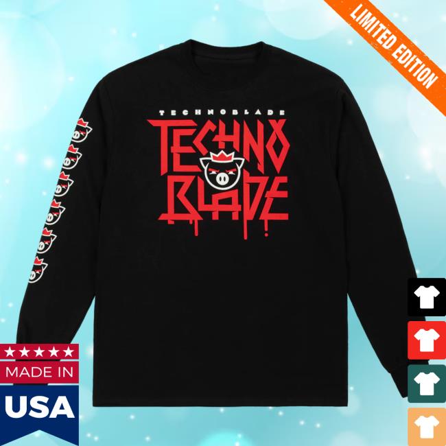 Official Technoblade Merch Store Shop Technoblade Agro Long Sleeve