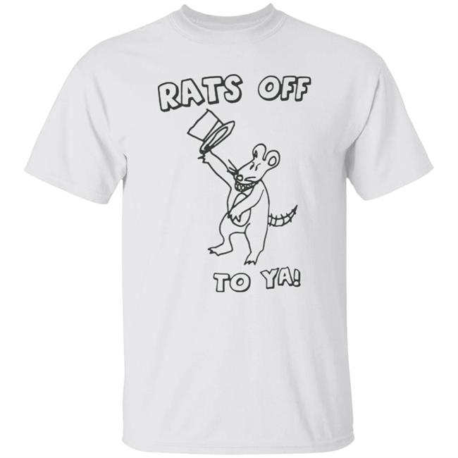 Tim And Eric Official Store Merch Rats Off To Ya Shirt Bob Dylan