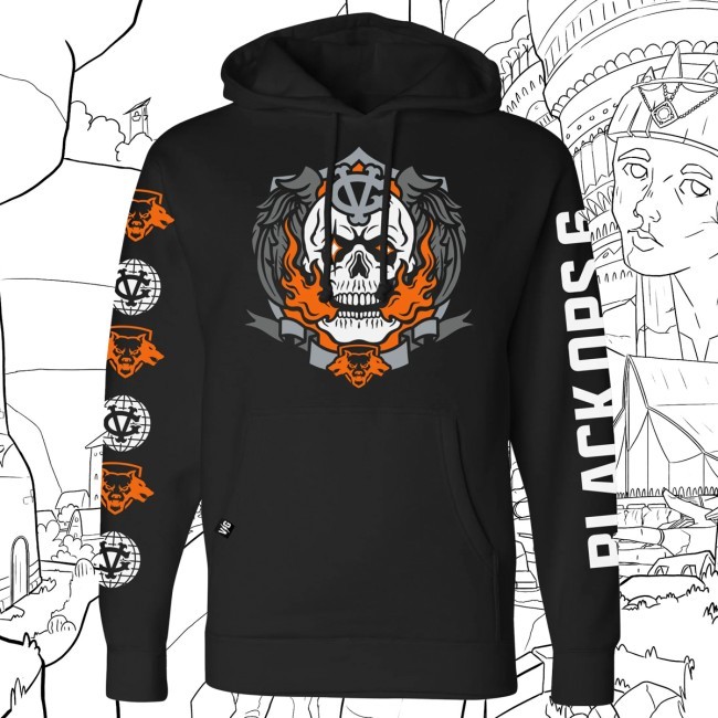 Violentgentlemen Black Ops 6 Skull Pullover Hoody