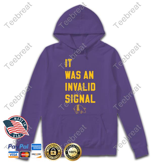 Official Sota Stick Invalid Signal Tees Official Invalid Signal Shirt New