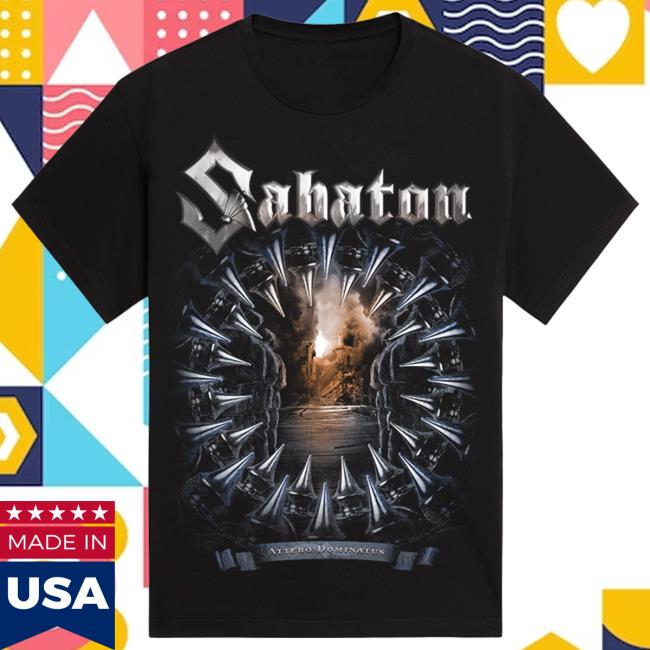 Official Sabaton Merch Store Sabaton Attero Dominatus Shirts Sabaton Shop