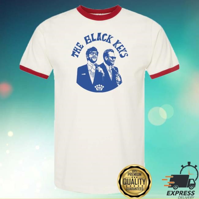 Official Black Keys Merch The Black Keys Live In Concert Ringer Top Shirt